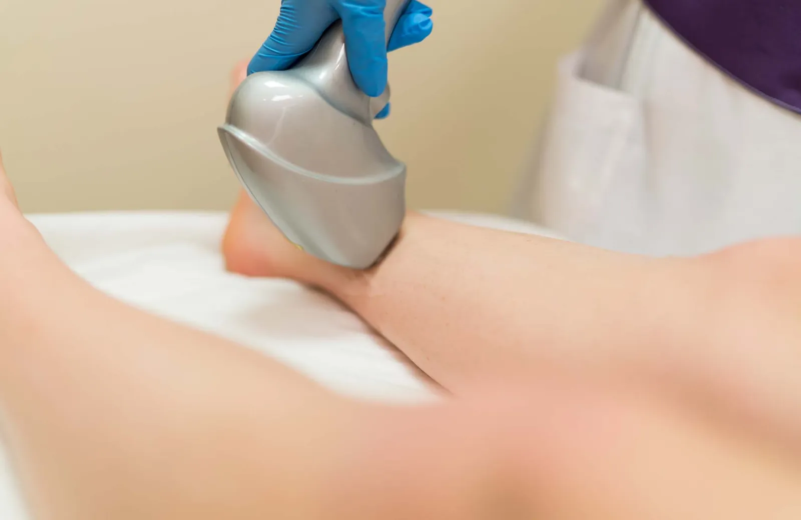 EVLT (endovenous laser treatment) to treat varicose veins.