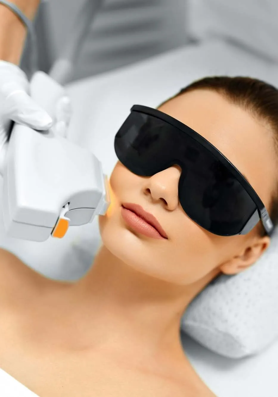 Skin Care. Face Beauty Treatment. IPL. Photo Facial Therapy. Ant